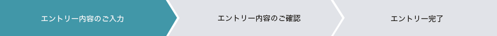 エントリー内容のご入力